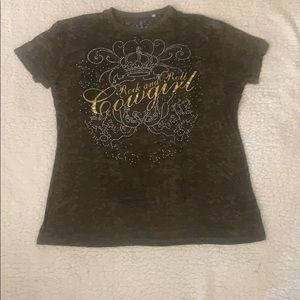 Short Sleeve Burned Out T-shirt